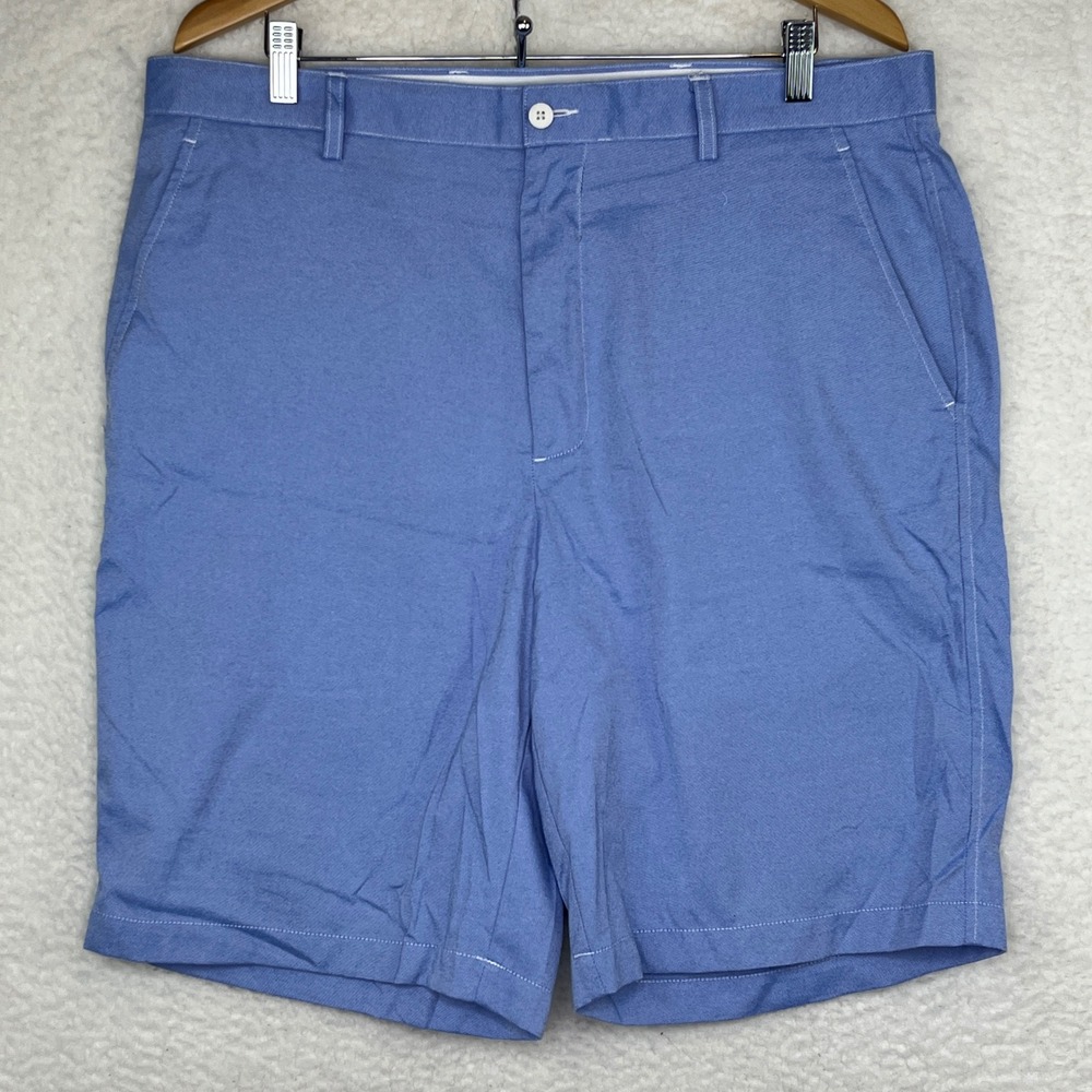 FootJoy FJ Performance Golf Shorts Mens 38 Blue Flat Front Lightweight Active
